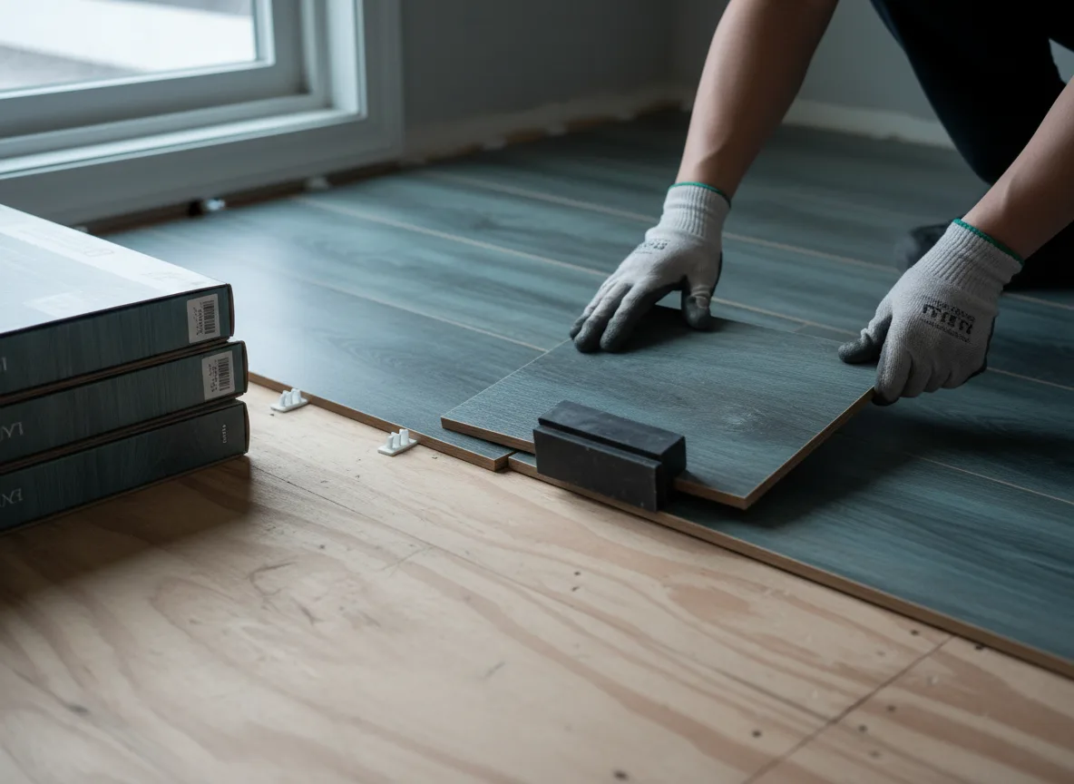 Luxury Vinyl Plank Installation company in Poy Sippi, WI